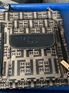 Brown Monogram Crossbody Bag